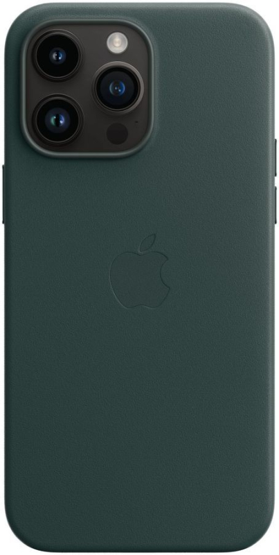 Купить  Apple iPhone 14 Pro Max Leather Case with MagSafe, forest green (MPPN3FE-A)-3.jpg